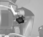 Windshield adjuster for BMW 1250 GSA