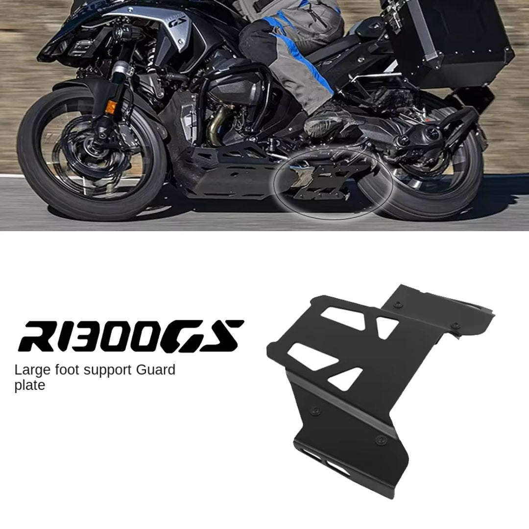 Centre stand protection skid plate - by Machina for BMW R 1300 GS