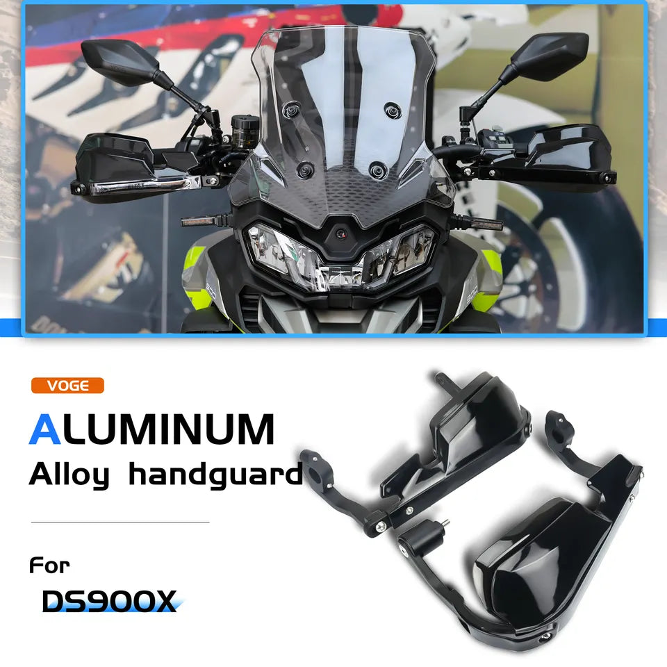 MACHINA Aluminium Handguards with Wind Deflectors for Voge DS900X (2024–2025)