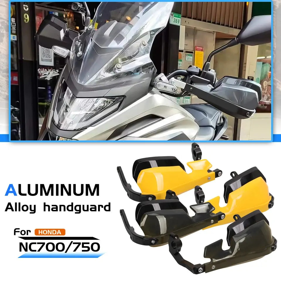 MACHINA Handguards with Wind Deflectors for Honda NC750X / NC700X