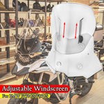 MACHINA Adjustable Windshield Wind Deflector for BMW F750GS / F850GS (2018–2021)