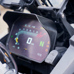 Sun glare shield for BMW F 750GS / GSA 850GS / GSA 900GS / GSA R1250GS / F900XR